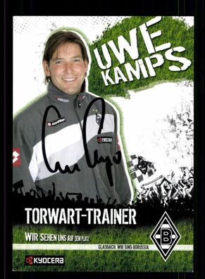 Uwe Kamps Autogrammkarte Borussia Mönchengladbach 2006-07 Original
