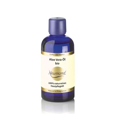Aloe Vera Öl bio Hautpflegeöl, Körperöl, Massageöl 100 ml Neumond
