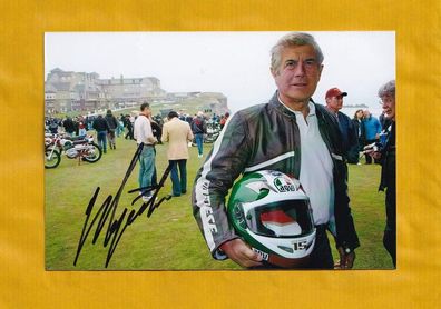 Giacomo Agostini ( Motorradweltmeister ) - persönlich signiert (2)