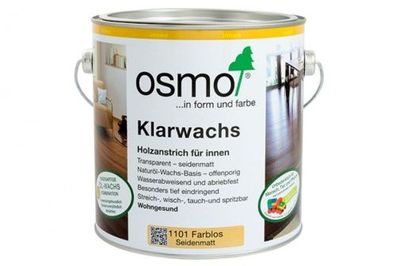 OSMO Klarwachs | 0,75 l | Farblos