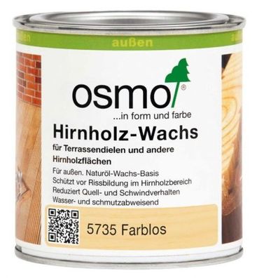 OSMO Hirnholz-Wachs | 0,375 l | Farblos