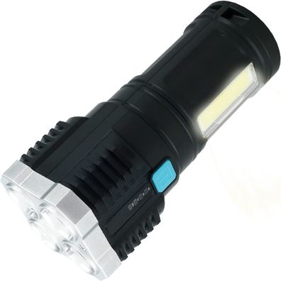 Wiederaufladbare LED-Taschenlampe, 4 Modi Wasserdicht 1200LM Leistungsstarke wiederau