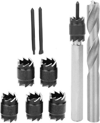 9-teiliges Punktschweißschneider-Set Hochgeschwindigkeits-Stahlbohrer-Schweißbohrer-Z