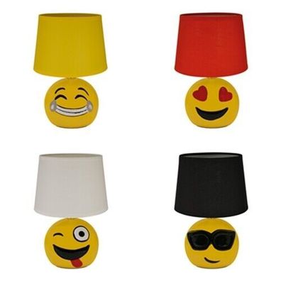 Tischleuchte Emoji Gesicht Kinder Lampe Nachtlicht Tischlampe Schreibtischlampe