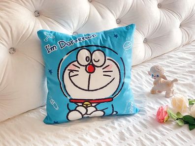 Anime Doraemon Throw Kissen Doppelseitig Kopfkissen Soother Puppe Sofa Bettwäsche