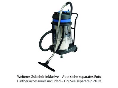 Nass- / Trockensauger Clean Track VacLine 70-3-STBL Mit Edelstahltank