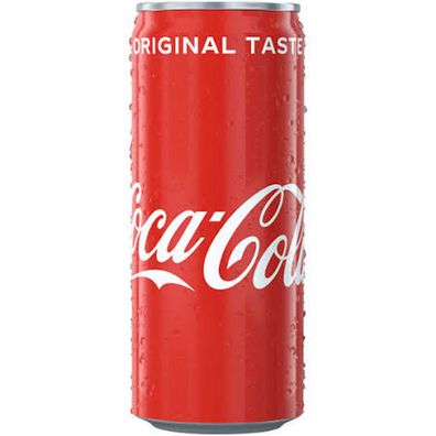 Coca Cola Getränkedose koffeinhaltiges Erfrischungsgetränk 330ml