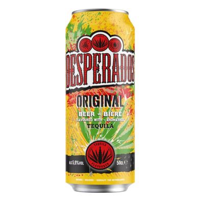Desperados Original Tequila Flavoured Bier in der Dose EW 500ml