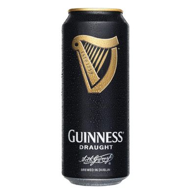 Guinness Draught Irisches Bier unverwechselbar dunkel EW Dose 440ml