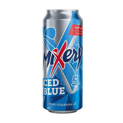 MiXery Iced Blue Flavour Biermischgetränk mit Guarana EW Dose 500ml