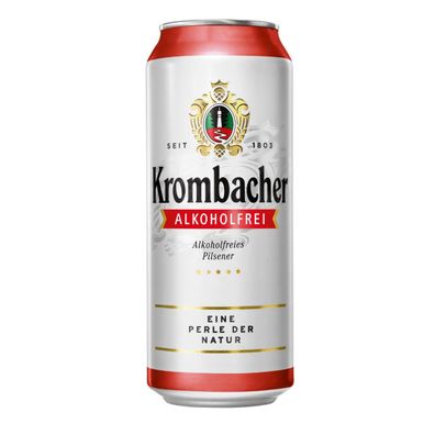 Krombacher Alkoholfreies Pilsener Eine Perle der Natur EW Dose 500ml