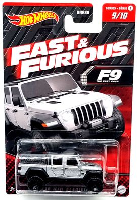 Hot Wheels Fast & Furious Serie car `ZO Jeep Gladiator 9/10