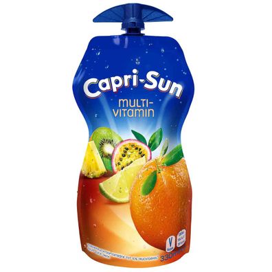 Capri Sun Multivitamin Erfrischungsgetränk Mehrfrucht Trinkpack 330ml