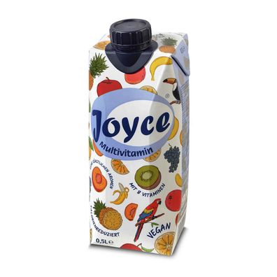 Joyce Multivitamin Drink Mehrfruchtsaftgetränk mit Fruchtmark 500ml
