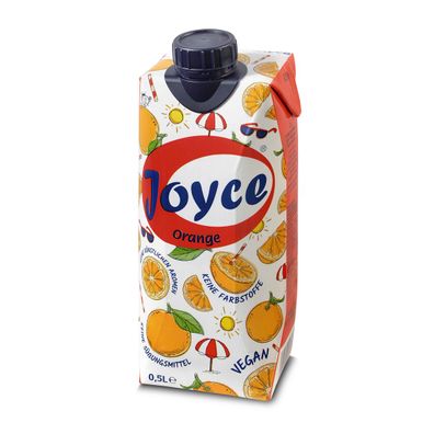 Joyce Orange Erfrischungsgetränk mit Orangen Geschmack 500ml