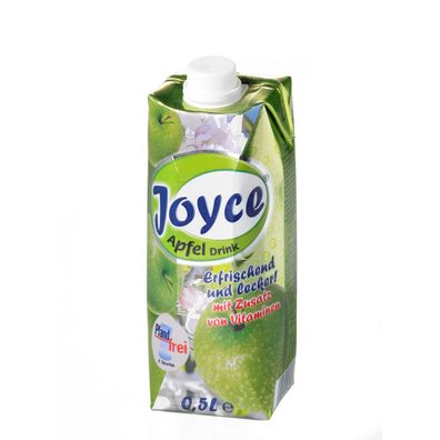 Joyce Apfel Drink mit Zusatz von Vitaminen und Zitronensaft 500ml