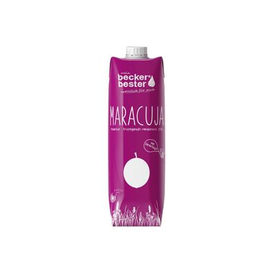 Beckers Bester Maracuja Nektar mild fruchtiger Direktsaft 1000ml