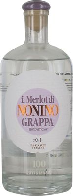 Grappa IL Merlot Nonino 41 % vol. aus Italien vom Weingut Nonino 700ml