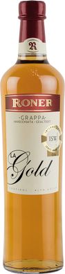 Roner Grappa d Oro La Gold weich und edel aus Südtirol Italien 700ml