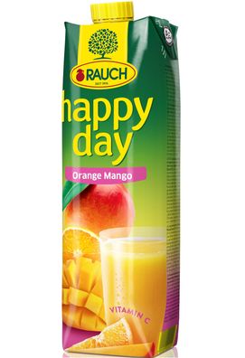 Rauch Happy Day Orange Mangosaft samtig fruchtiger Direktsaft 1000ml