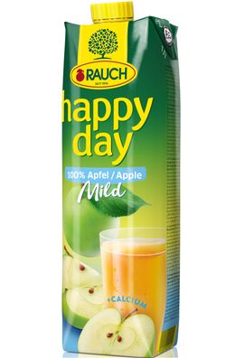 Rauch Happy Day Apfelsaft Apfelsaftkonzentrat milde Apfelsorte 1000ml
