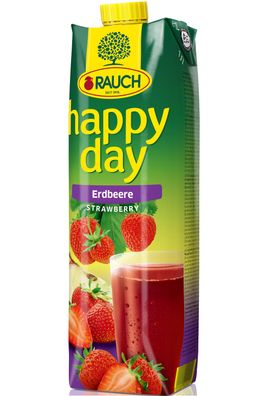 Rauch Happy Day Erdbeernektar Strawberry Nektar Direktsaft 1000g