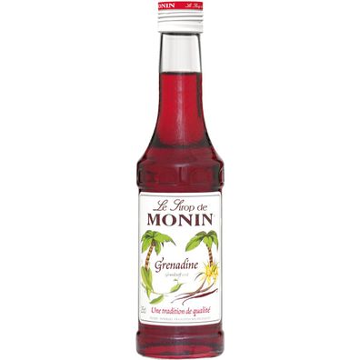 Monin Sirup Grenadine mit fruchtigem Granatapfel Geschmack 250ml