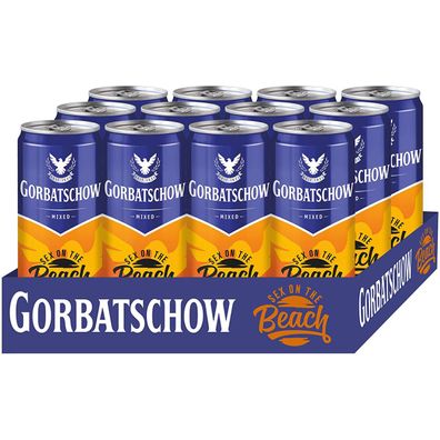 Gorbatschow Sex on the Beach Pfirsich Orange 330ml 12er Pack