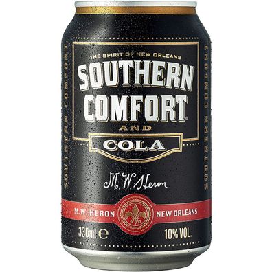 Southern Comfort Whisky und Cola alkoholisches Mischgetränk 330ml