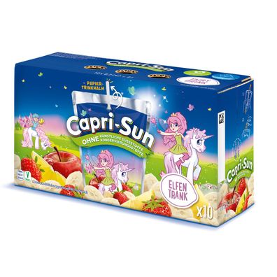Capri Sun Fairy Drink Trinkpacks mit Mehrfruchtsaft Getränk 10x200ml