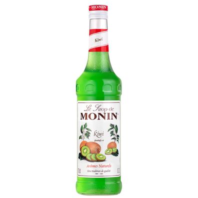 Monin Kiwi Sirup fruchtiger Geschmack Intensves Smaragdgrün 700ml