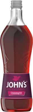 John´s Grenadine 0,7l Flasche EW Glas