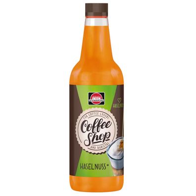 Schwartau Coffee Shop Kaffeesirup mit Haselnuss Geschmack 650ml