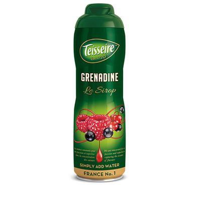 Teisseire Grenadine Sirup hochkonzentriertes Erfrischungsgetränk 600ml