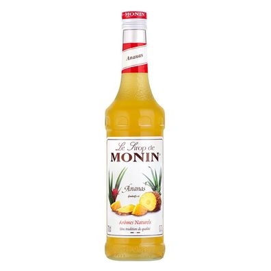 Monin Profi Sirup mit tropisch exotischem Ananas Geschmack 700ml