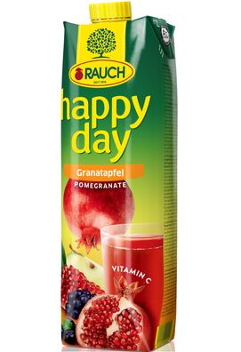 Rauch Happy Day Granatapfel Fruchtsaftnektar 1000ml 6er Pack