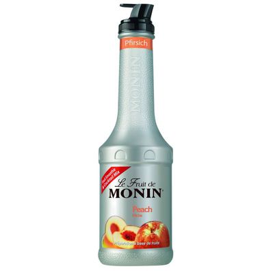 Le fruit de Monin Frucht-Püree Mix Pfirsich Geschmack 1000ml