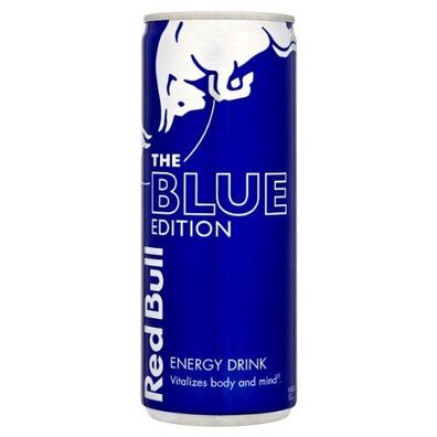 Red Bull Blue Edition koffeinhaltiges Erfrischungsgetränk 250ml 12erPack