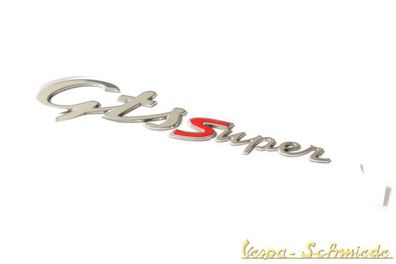 VESPA Schriftzug "GTS Super" - Zum Kleben - Granturismo GT Gran Turismo Emblem