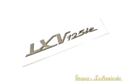VESPA Schriftzug "LXV 125 i.e." - Zum Kleben / Seitenhaube - LX 125cm³ ie Emblem