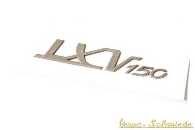 VESPA Schriftzug "LXV 150" - Zum Kleben / Seitenhaube - LX 150cm³ Seite Emblem