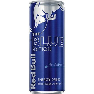 Red Bull Blue Edition koffeinhaltiges Erfrischungsgetränk 250ml