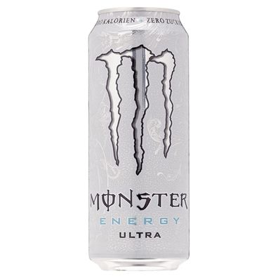 Monster Energy Ultra White koffeinhaltiges Erfrischungsgetränk 500ml