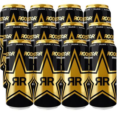 Rockstar Original Energy die Erfrischung mit Koffein 500 ml 12er Pack