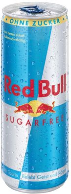 Red Bull Sugarfree koffeinhaltiges Erfrischungsgetränk 250ml 6erPack