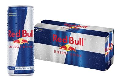 Red Bull Energy Drink koffeinhaltiges Erfrischungsgetränk 250ml 12erPack