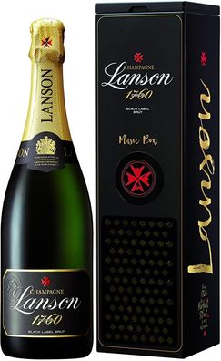 Lanson Black Label Brut - Champagner in Geschenkbox 750ml