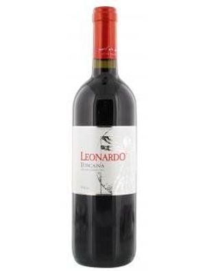 Leonardo Rosso Toscana Rotwein sanfte Frucht und mediterrane Kräuterdüfte 750ml