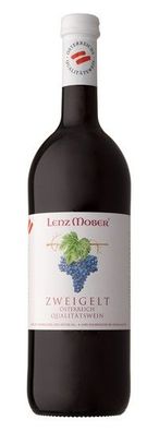 Lenz Moser Blauer Zweigelt Rotwein Trocken Qualitätswein 1000ml