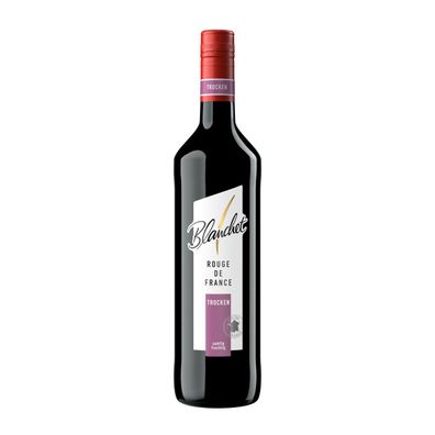 Blanchet Rouge de France Rotwein trocken mit fruchtigem Aroma 750ml